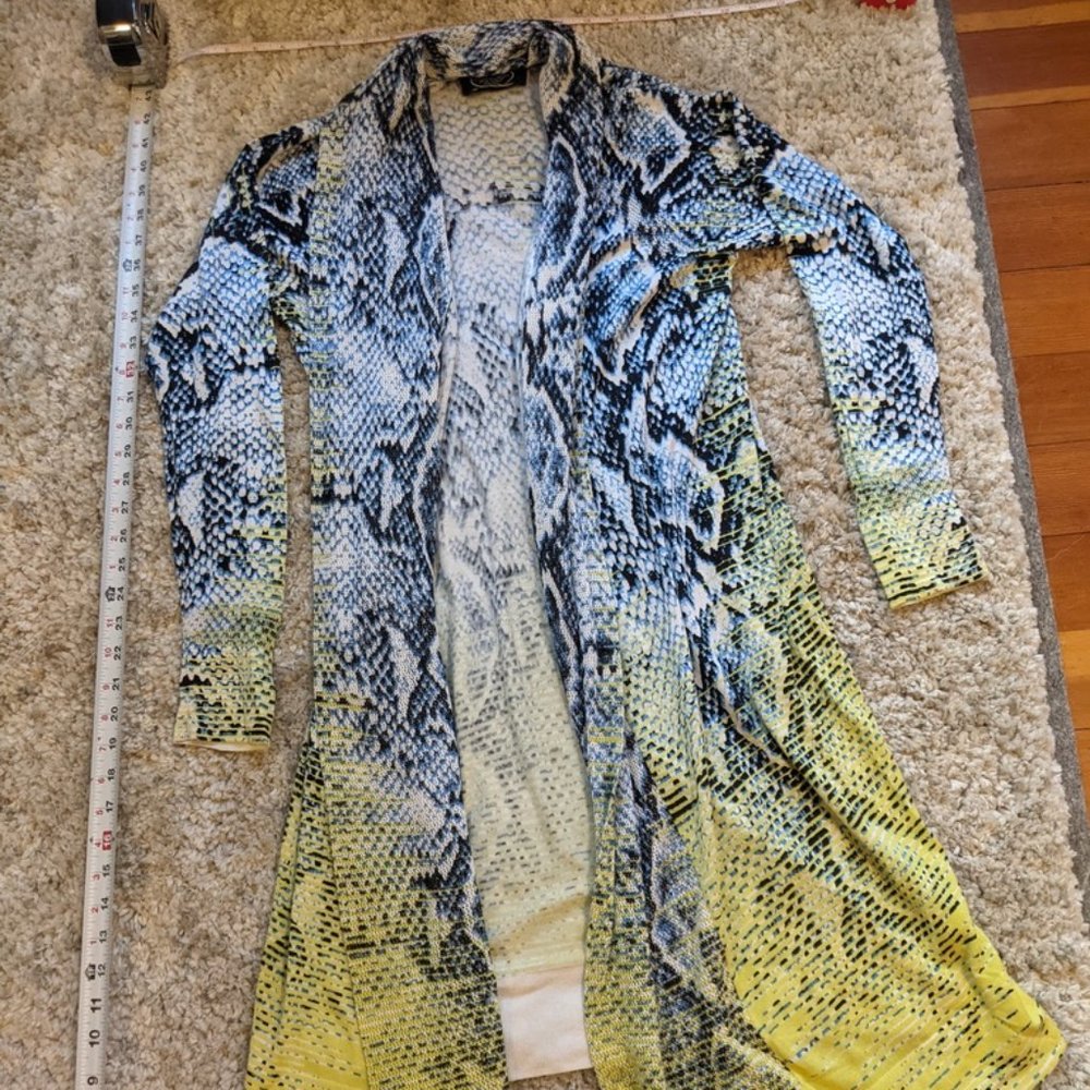 Magaschoni silk / cashmere duster M